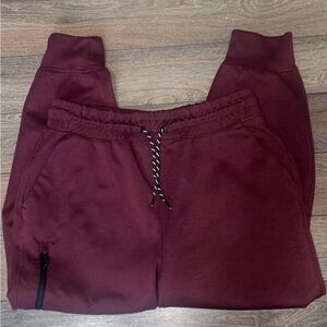 Burgundy Aero Joggers/Sweatpants